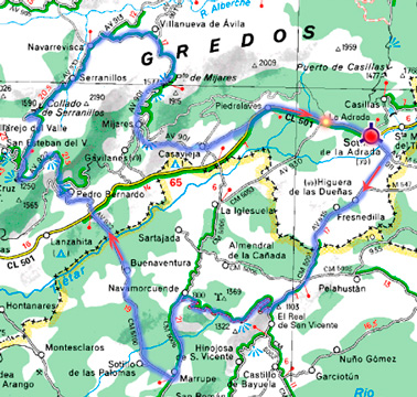 Ruta   Cimas de Gredos