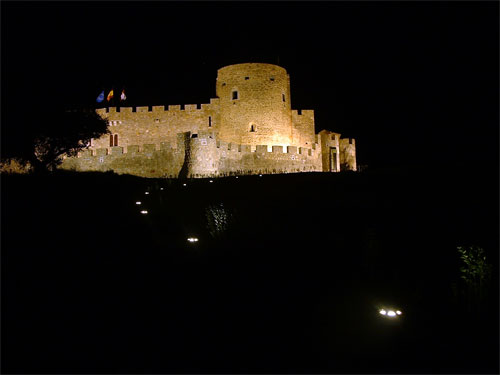  Castillo iluminado