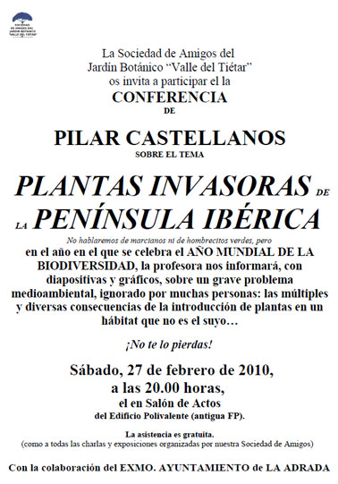 Plantas invasoras de la Península Ibérica