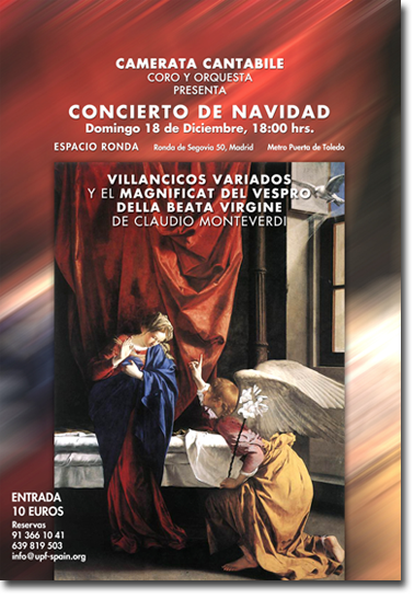Concierto de La Camerata Cantabile en Madrid