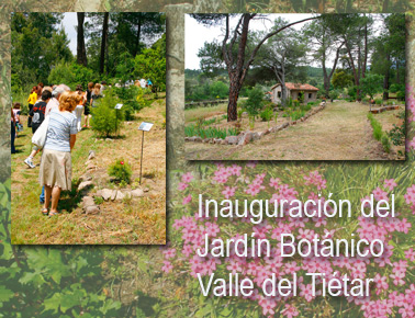 Inauguración del Jardín Botánico