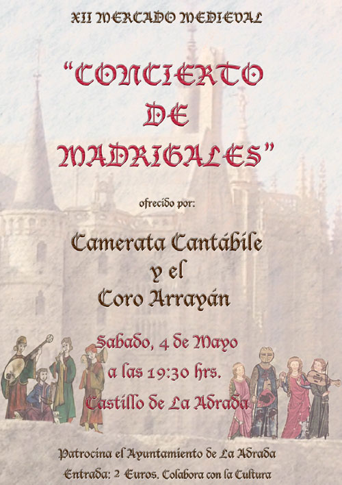 Concierto de Madrigales, La Adrada 2013