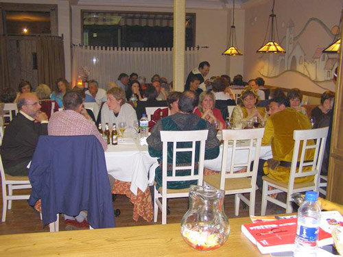 Mercado Medieval de La Adrada 2007 - Cena Medieval en el Restaurante El Castillo