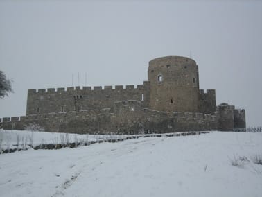 Nieve sobre La Adrada