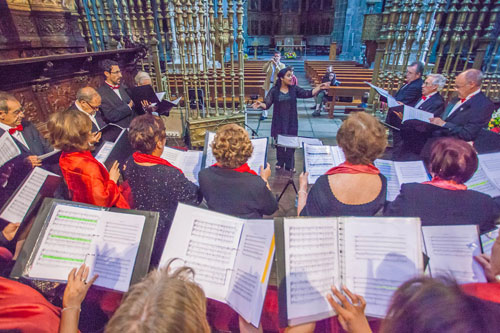 Misas cantadas por la Camerata Cantabile en Ávila